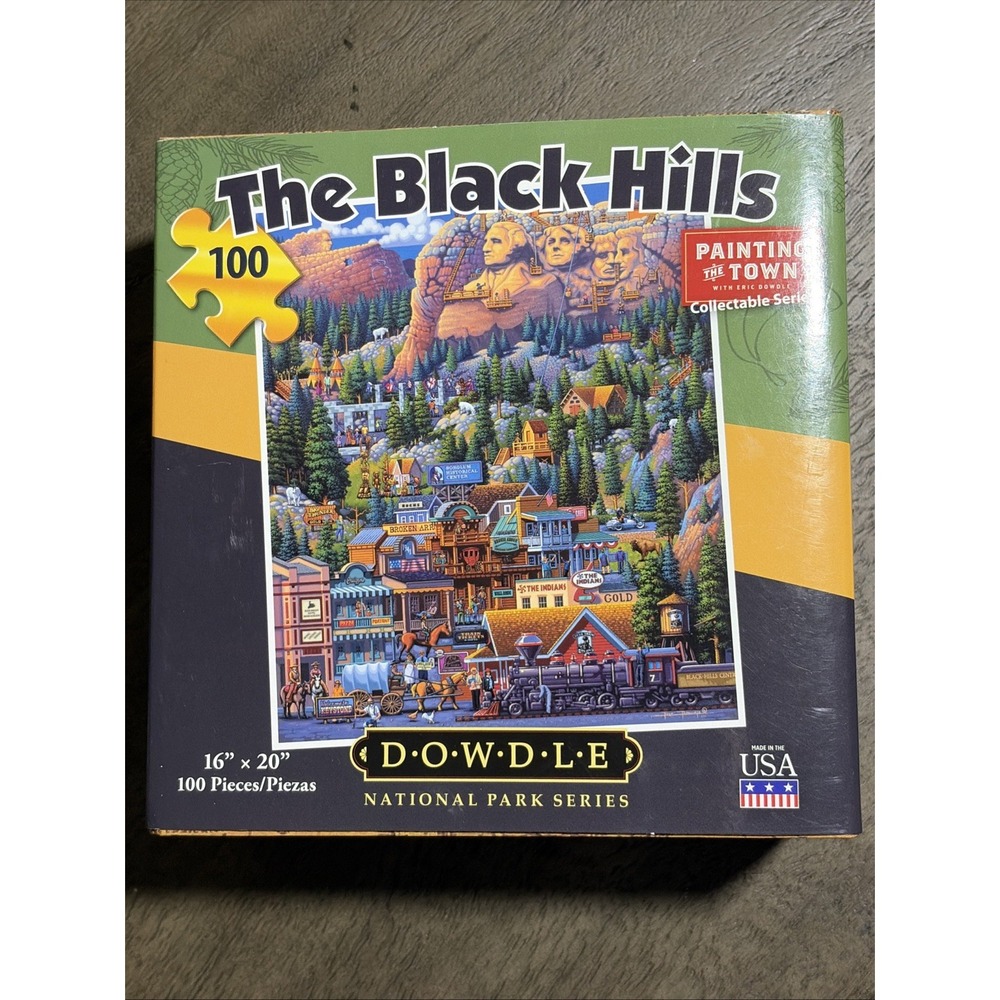 Dowdle The Black Hills 100 Piece Puzzle 16" X 20"